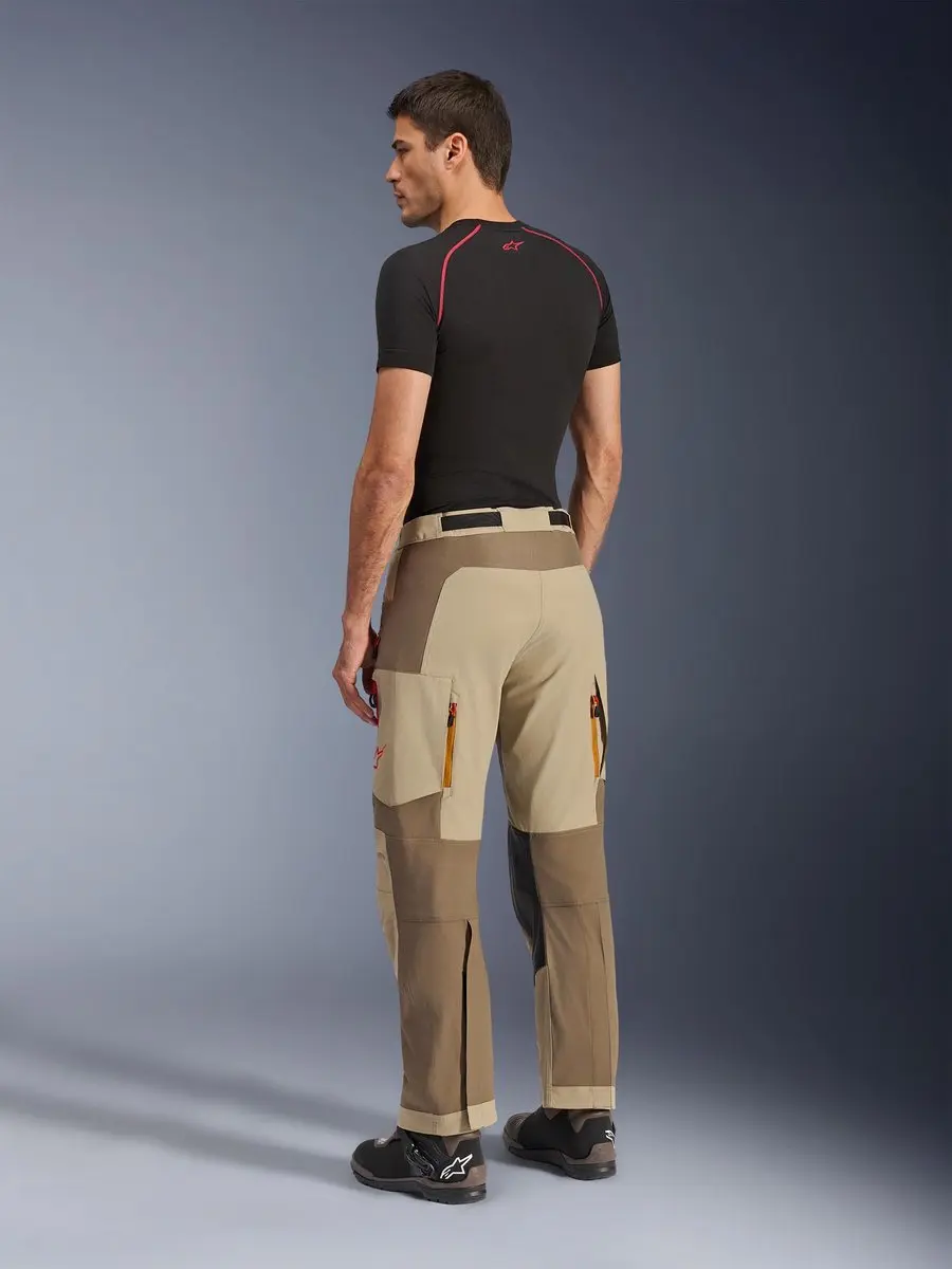 Alpinestars Maxdura Dual Motorfietsbroek 32 - Grijs/Bruin