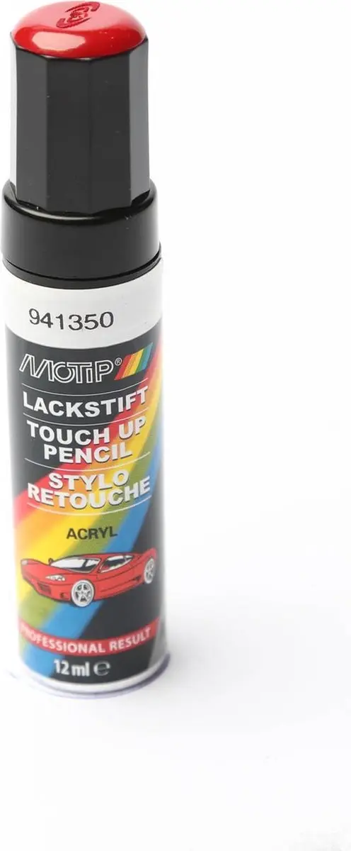 Motip Auto Lakstift Rood 12ml