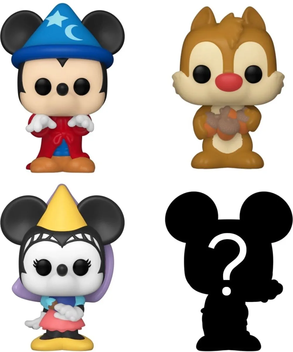 Funko Bitty Pop! Disney 4-Pack Sorcerer Mickey & Co. - 71321