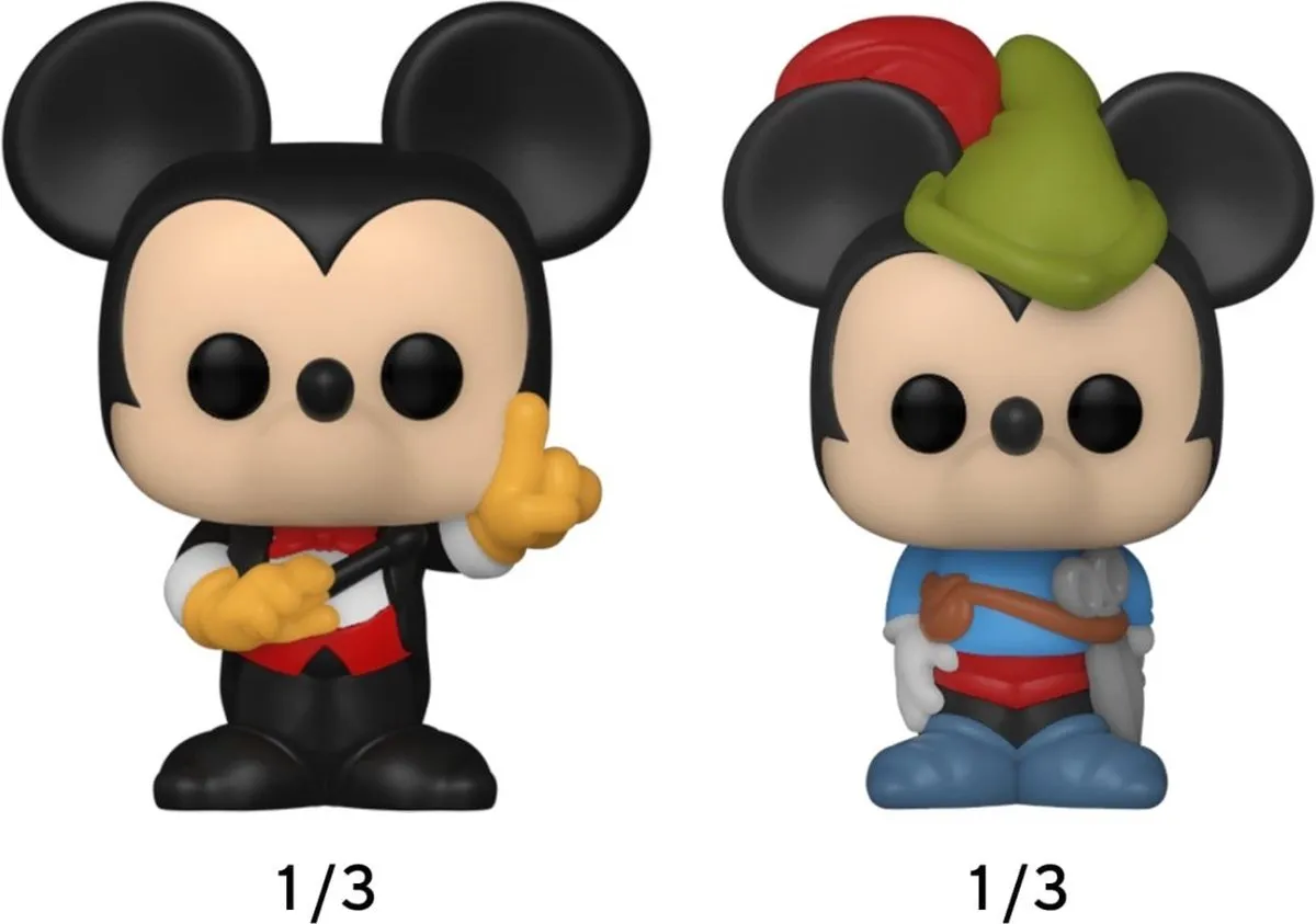 Funko Bitty Pop! Disney 4-Pack Sorcerer Mickey & Co. - 71321