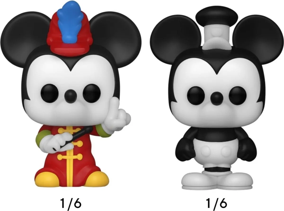 Funko Bitty Pop! Disney 4-Pack Sorcerer Mickey & Co. - 71321