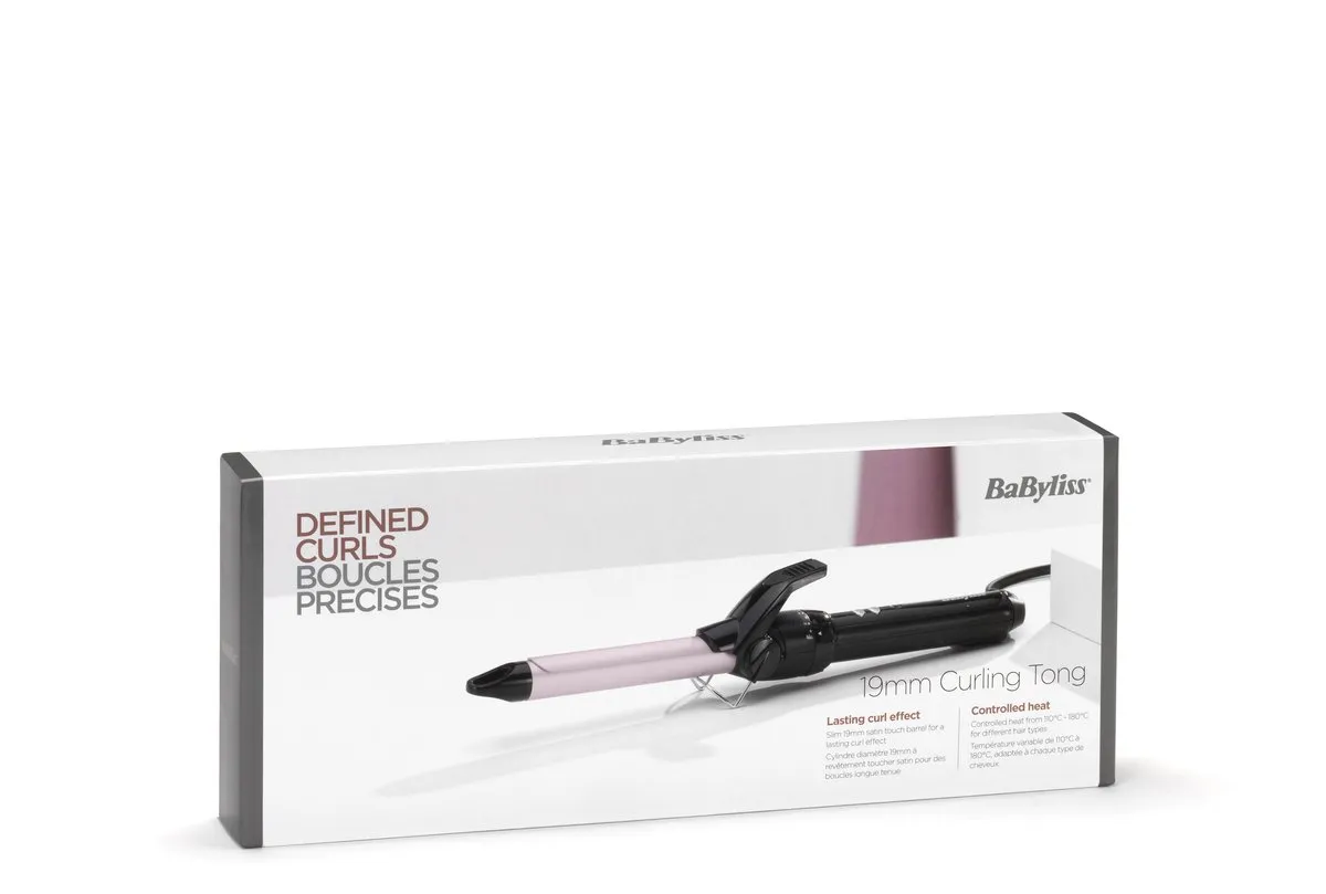 Babyliss 19mm Krultang C319E - 10 Temperaturen - Zwart - afbeelding 6 van 6