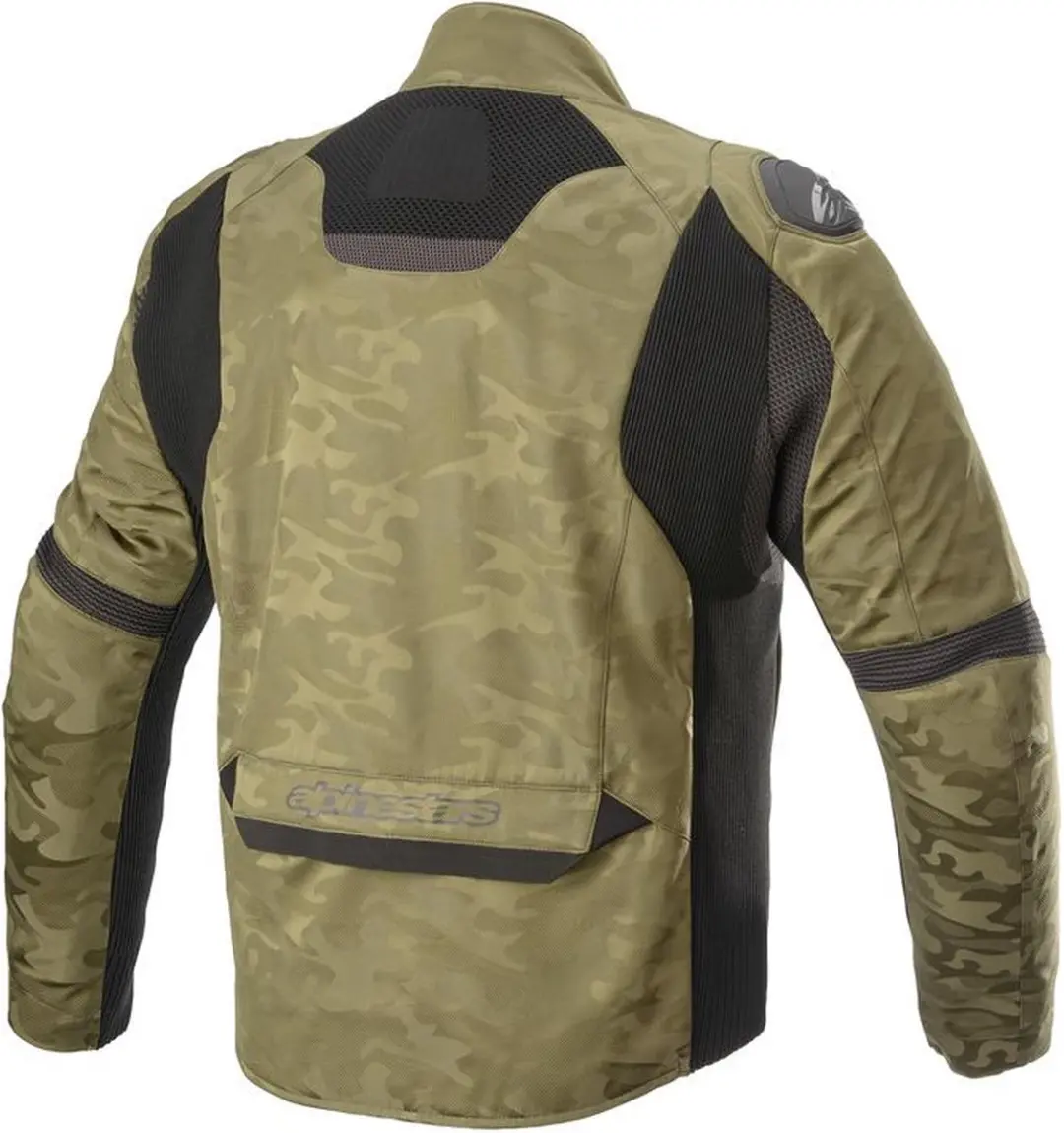 Alpinestars T SP-5 Rideknit Jas - Zwart/Groen Camo M