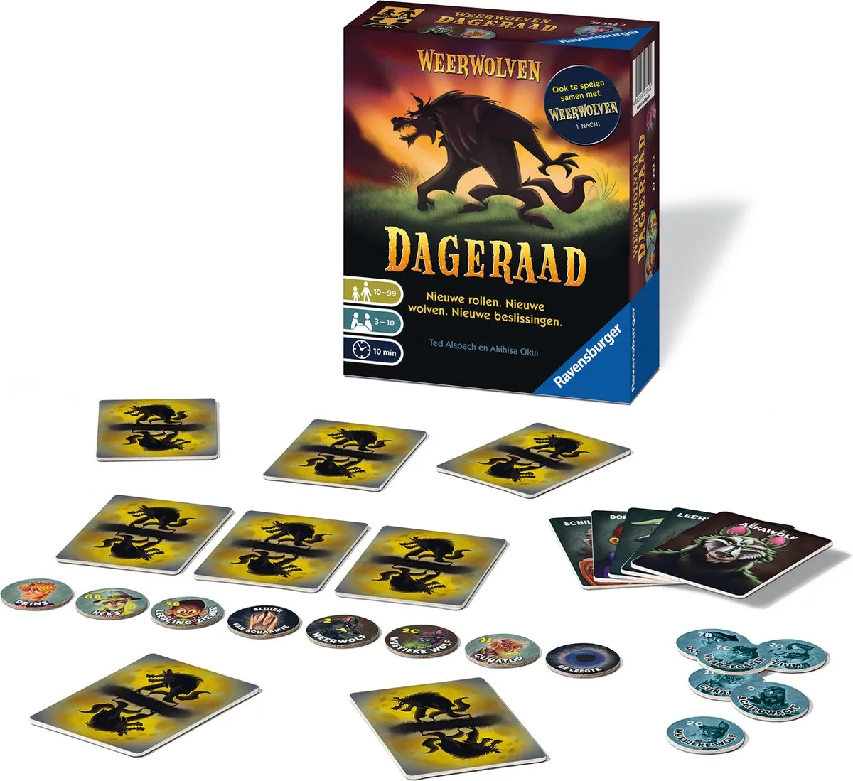 Ravensburger Weerwolven Dageraad - 3-10 Spelers
