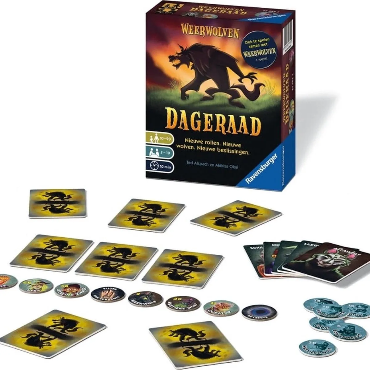 Ravensburger Weerwolven Dageraad - 3-10 Spelers
