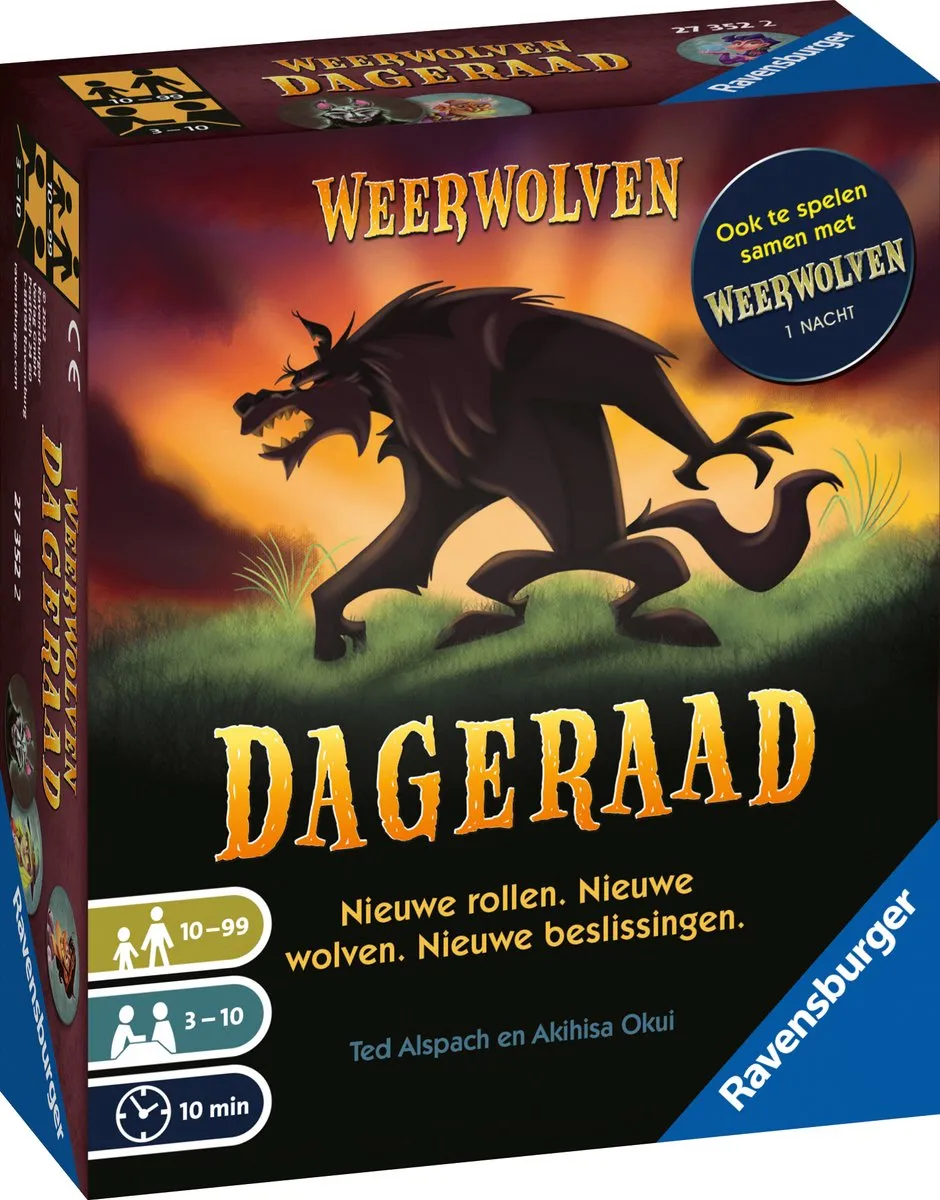 Ravensburger Weerwolven Dageraad - 3-10 Spelers - afbeelding 6 van 6