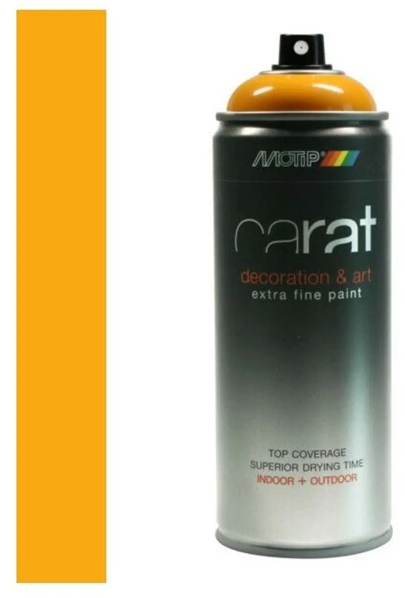 Motip Carat Spuitbus 400ml - Melon Yellow