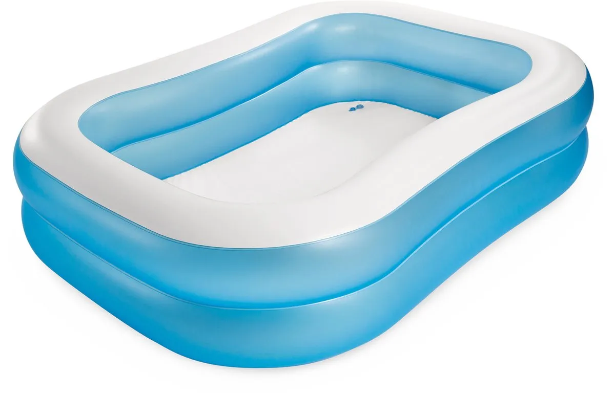 Intex Swim Center Family 57180NP Opblaaszwembad - 203x152cm - 540L - Blauw/Wit