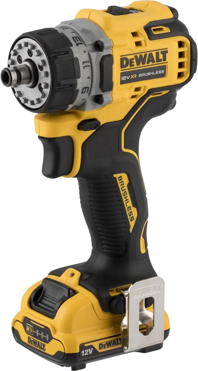 DeWalt DCD703L2T Akku-Boor 12V XR - 10mm - Metaal/Hout - afbeelding 6 van 6