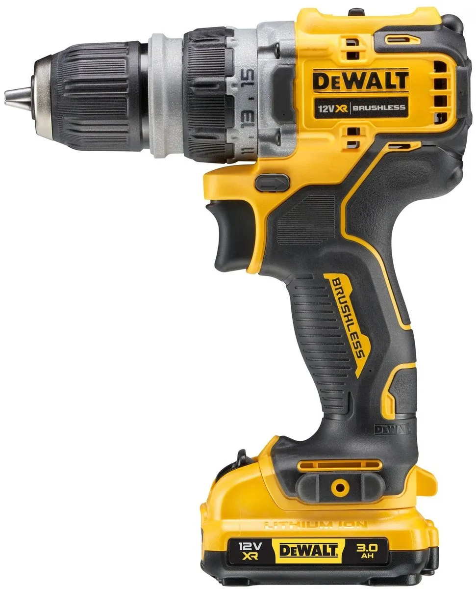 DeWalt DCD703L2T Akku-Boor 12V XR - 10mm - Metaal/Hout