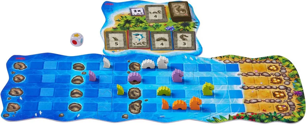 Haba Waterdraken 1307133005 - Bordspel - 2-4 Spelers