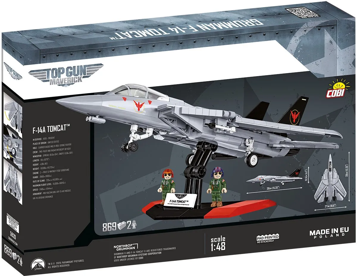 Cobi 5920 Grumman F-14 Tomcat - 869 Stukken