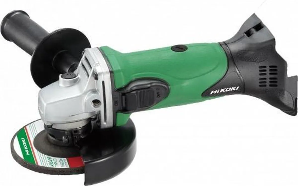 Hikoki G18DSLW5Z Haakse Slijpmachine 18V 125mm