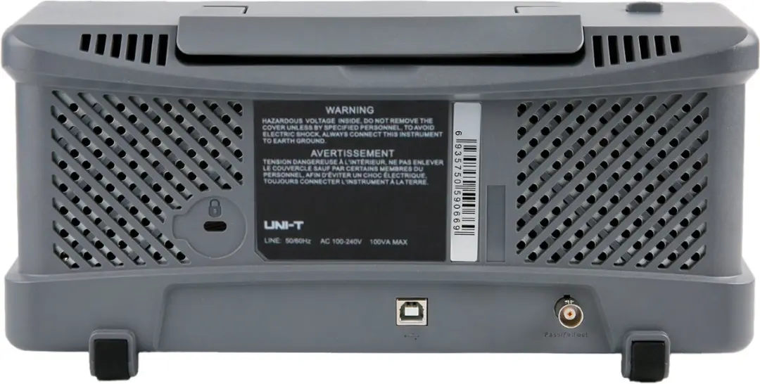 UNI-T UTD2102CL+ Digitale Oscilloscoop 100MHz - Wit