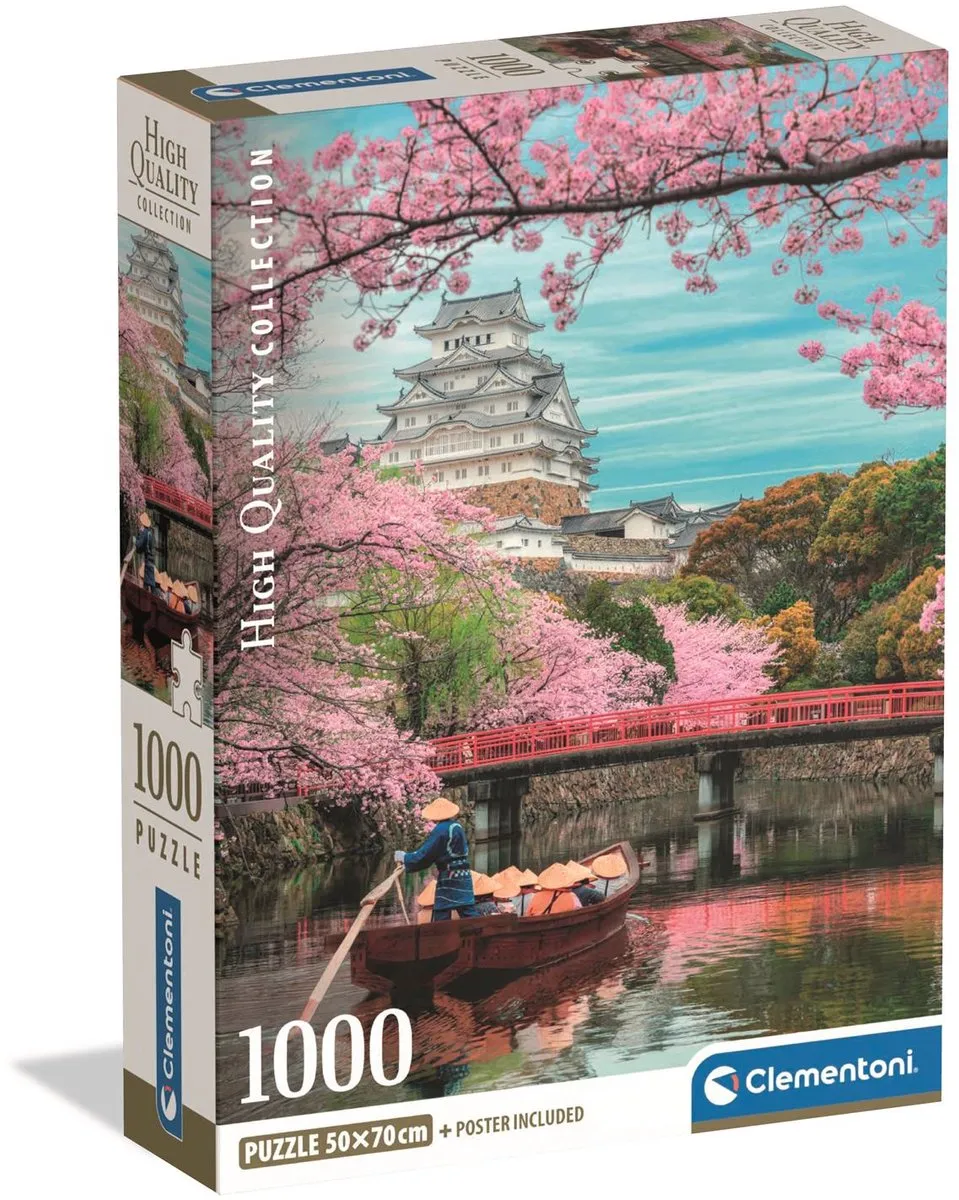 Clementoni Himeji Kasteel Puzzel 1000 Stuks
