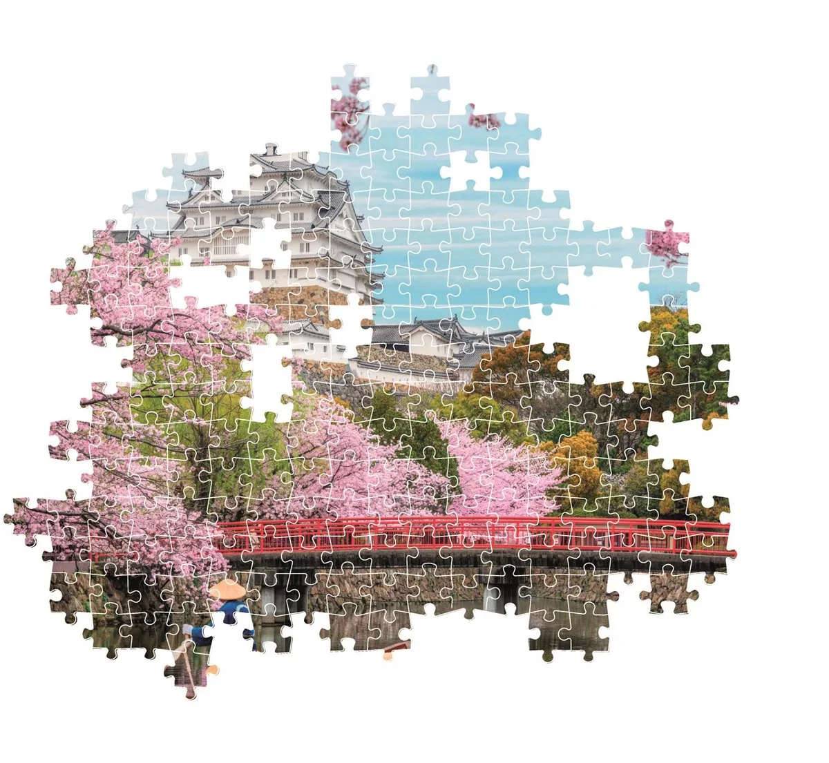 Clementoni Himeji Kasteel Puzzel 1000 Stuks - Multikleur