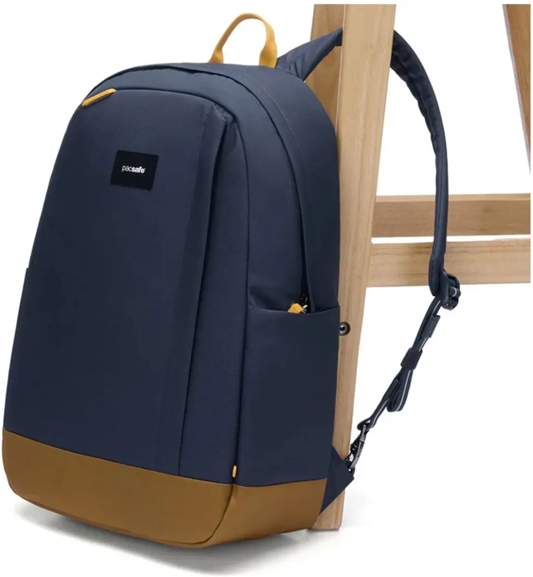 Pacsafe GO Rugzak 25L - Laptop 16 inch - Blauw - afbeelding 6 van 6