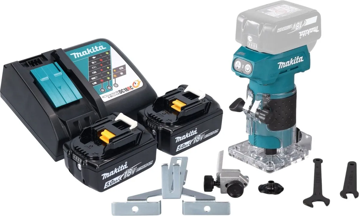 Makita DRT 52 RT Accu-kantenfrees 18V