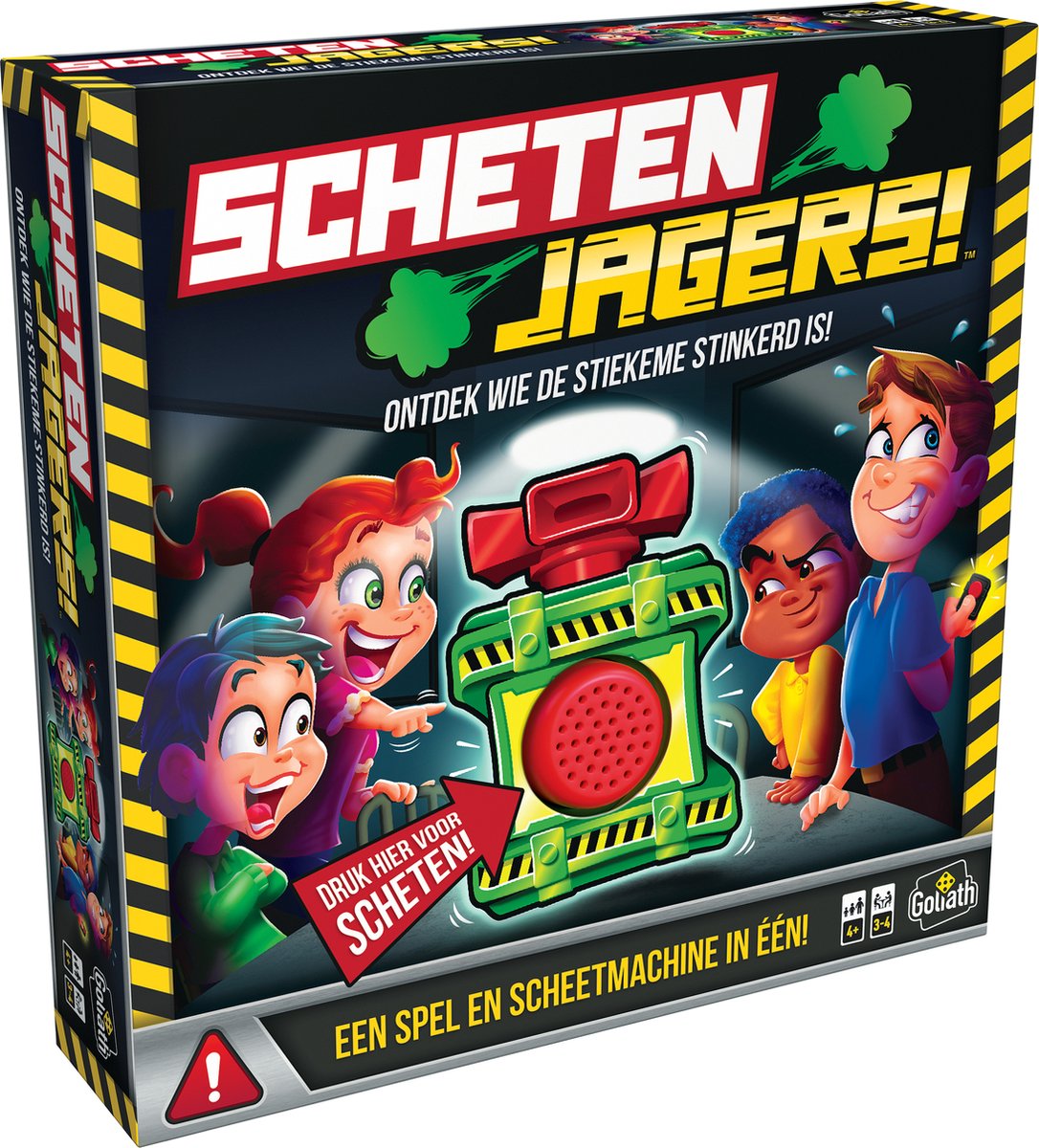 Goliath Schetenjagers - Actiespel - Kinderspel - Met Scheetgeluiden!