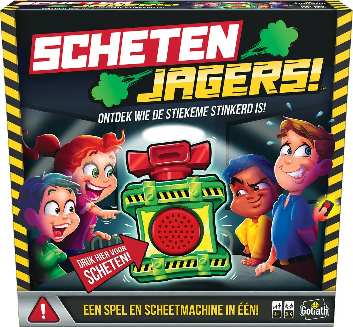 Goliath Schetenjagers Actiespel - 4 Spelers - MPN 932614