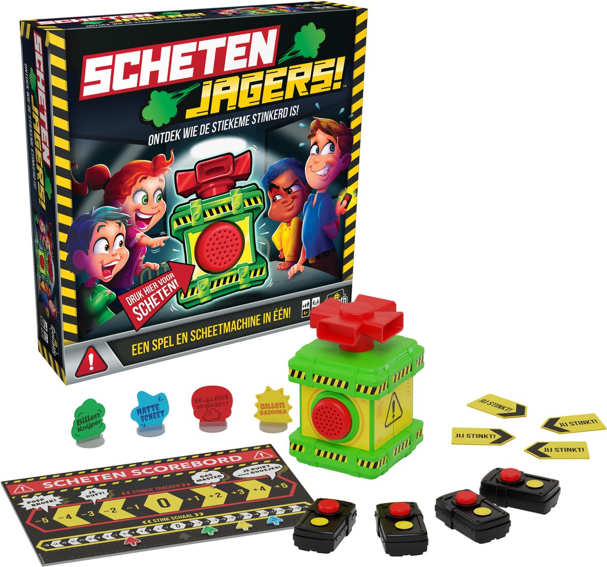 Goliath Schetenjagers - Actiespel - Kinderspel - Met Scheetgeluiden!