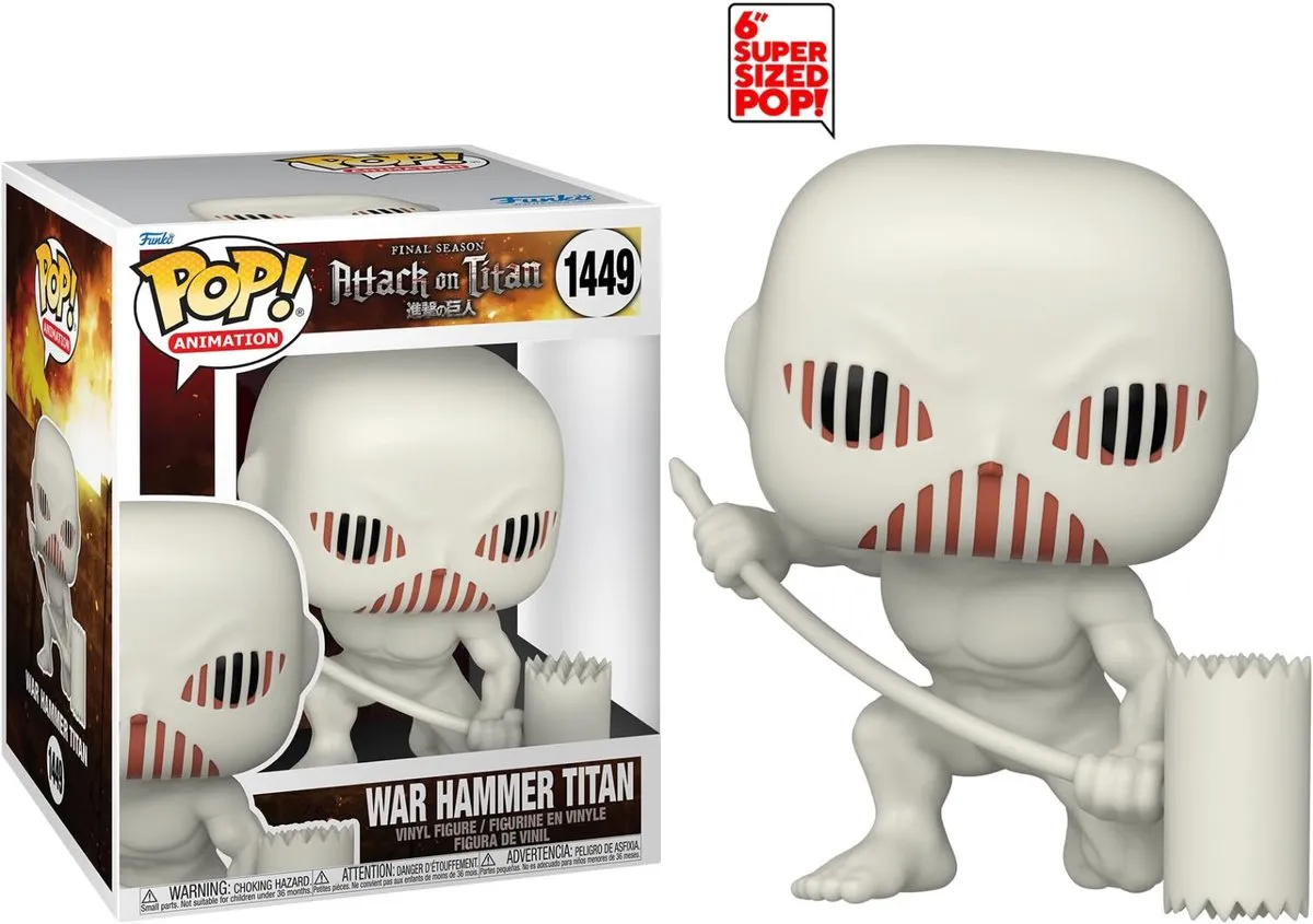 Funko Attack On Titan Oversized POP! War Hammer Titan 15cm - Multicolours