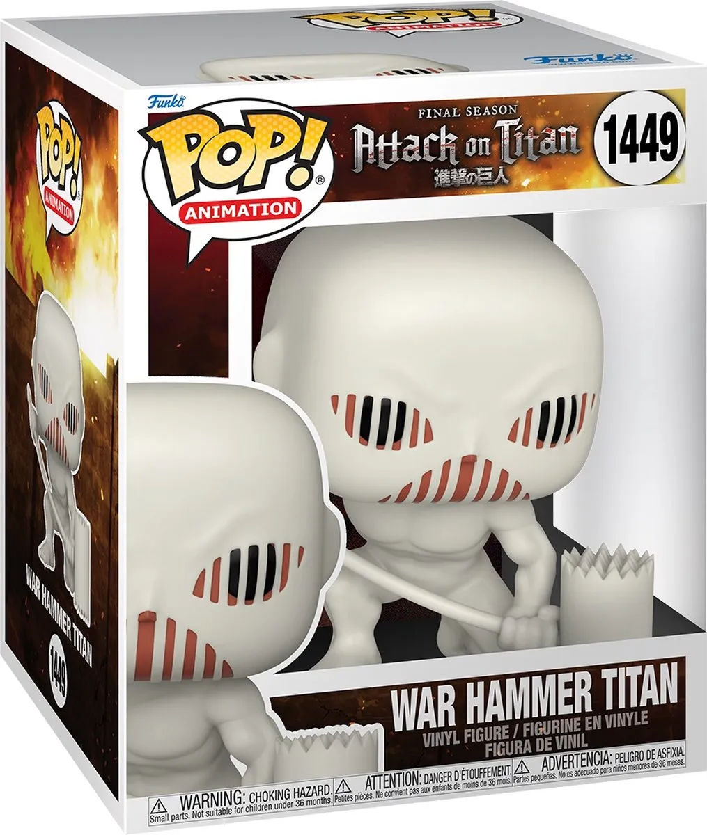 Funko Attack On Titan Oversized POP! War Hammer Titan 15cm