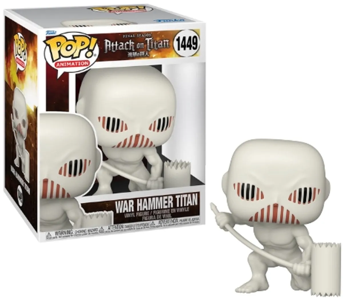 Funko Attack On Titan Oversized POP! War Hammer Titan 15cm - Multicolours - afbeelding 6 van 6