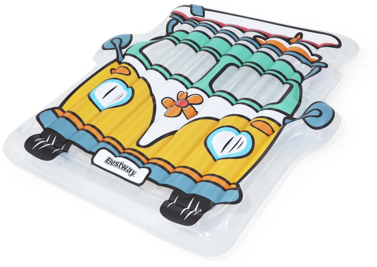 Bestway BW Van Surfer Van Luchtmatras 164cm - Multicolor - afbeelding 2 van 6
