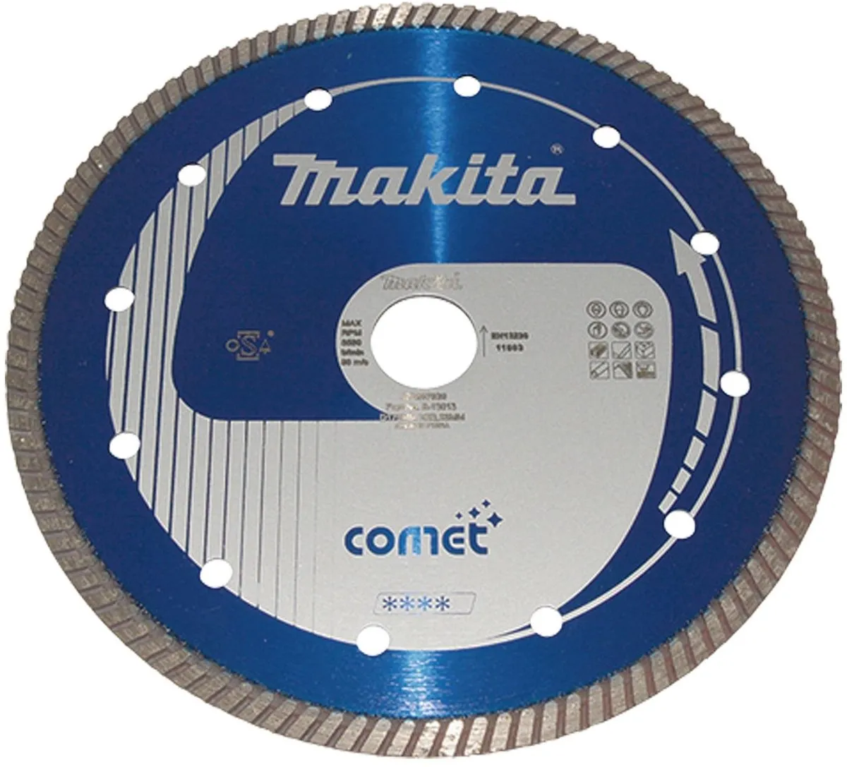 Makita B-13013 Diamantschijf 180x22,23x2,4mm