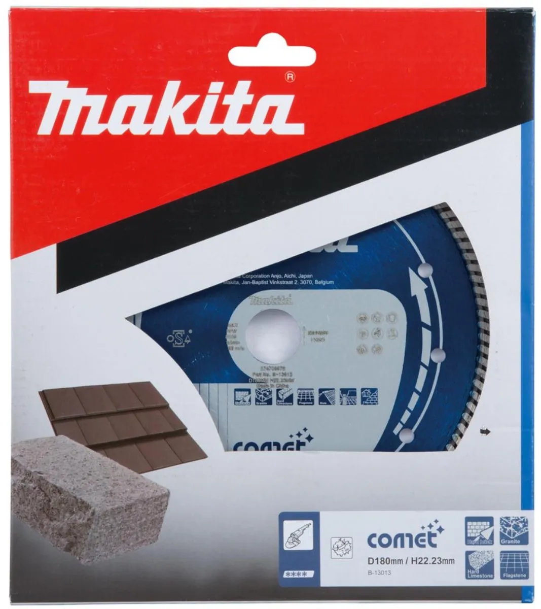 Makita B-13013 Diamantschijf 180x22,23x2,4mm - afbeelding 6 van 6
