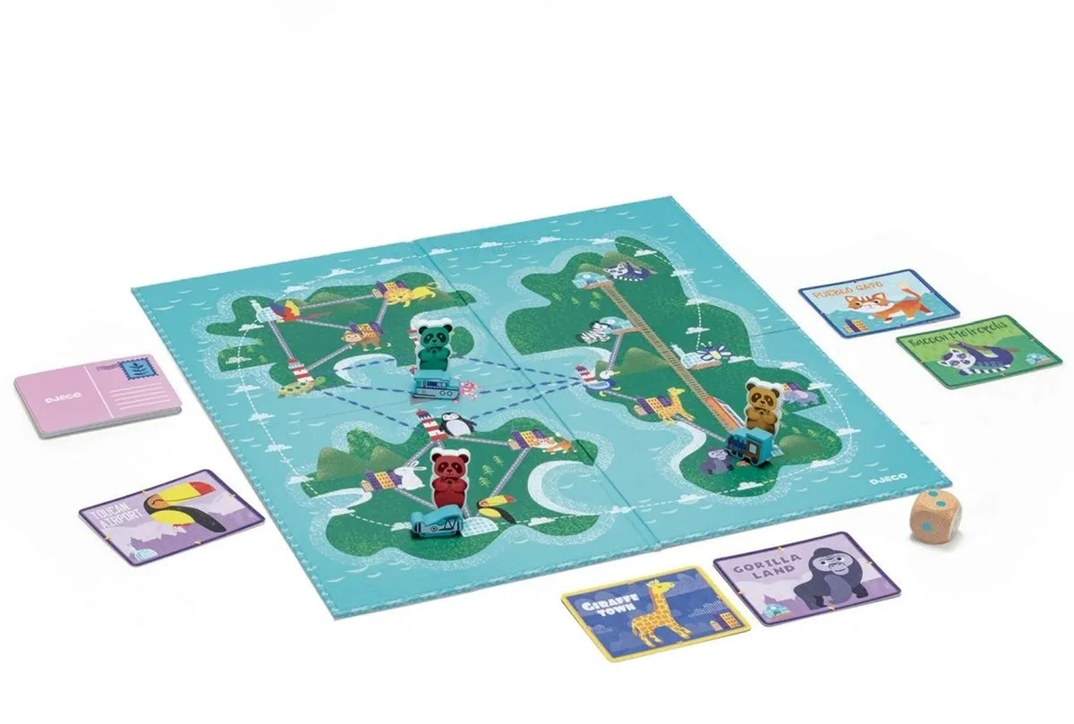 Djeco Around The World - Bordspel