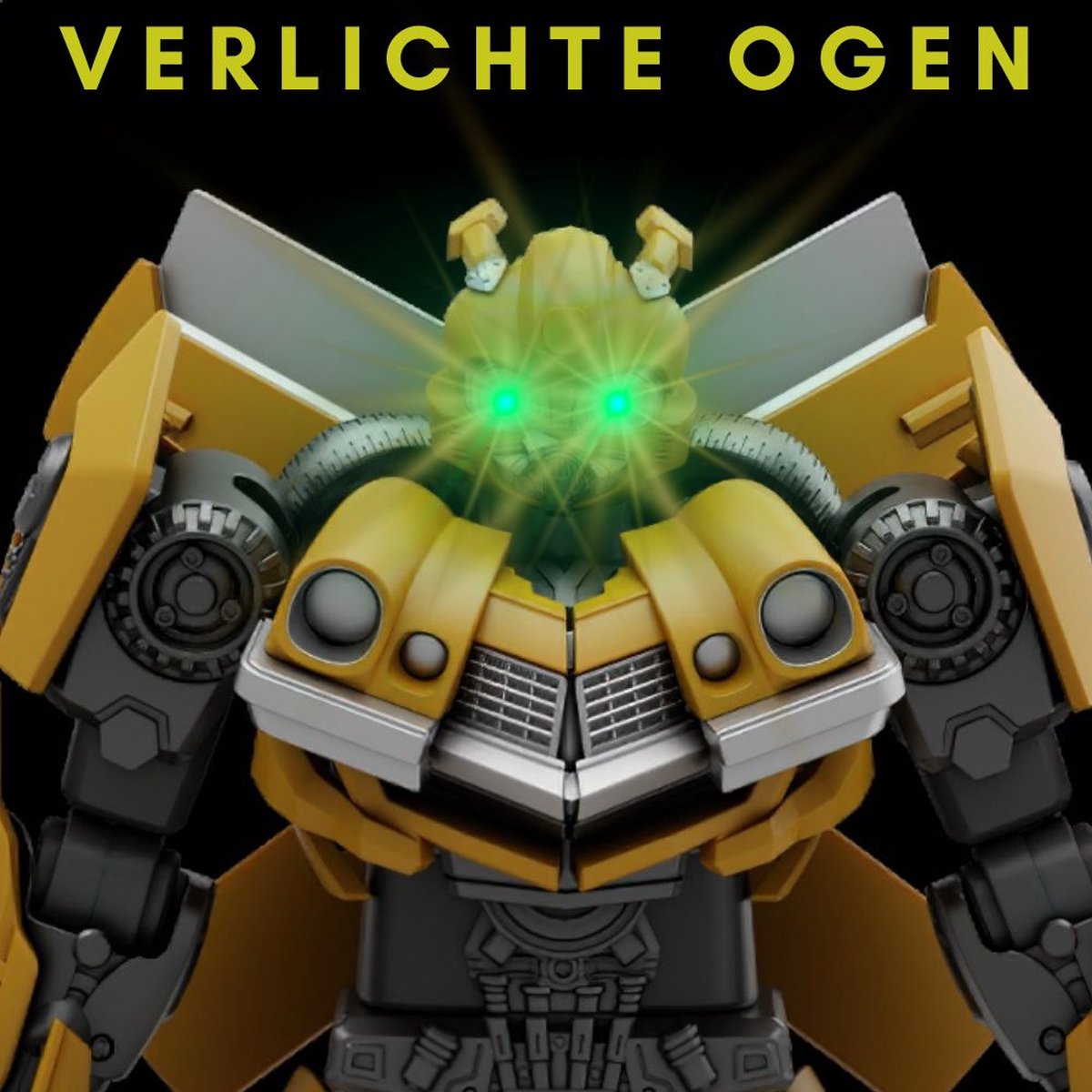 Blokees - Transformers One Bumblebee incl display box | Dark of the Moon | Auto bots modelbouw | Action figure model kit | Speelgoed robot bouwpakketten voor volwassenen & kinderen | War for Cybertron