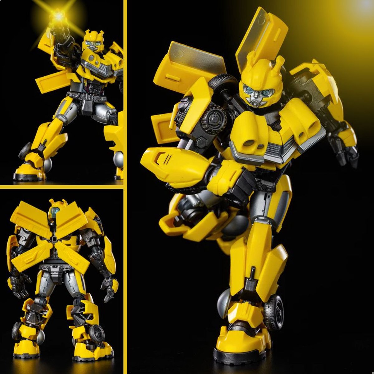 Blokees - Transformers One Bumblebee incl display box | Dark of the Moon | Auto bots modelbouw | Action figure model kit | Speelgoed robot bouwpakketten voor volwassenen & kinderen | War for Cybertron