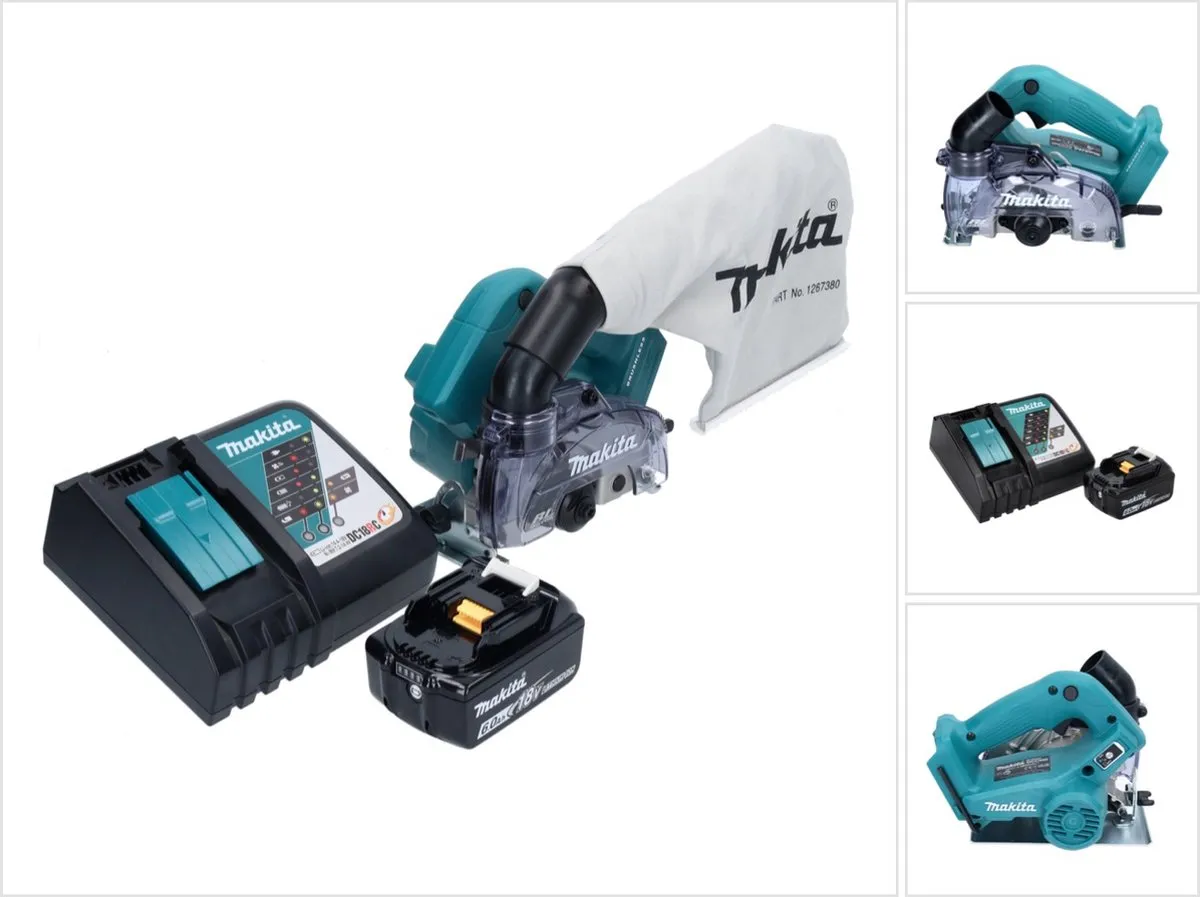 Makita DCC500RG1 Accu Diamantsnijder 125mm