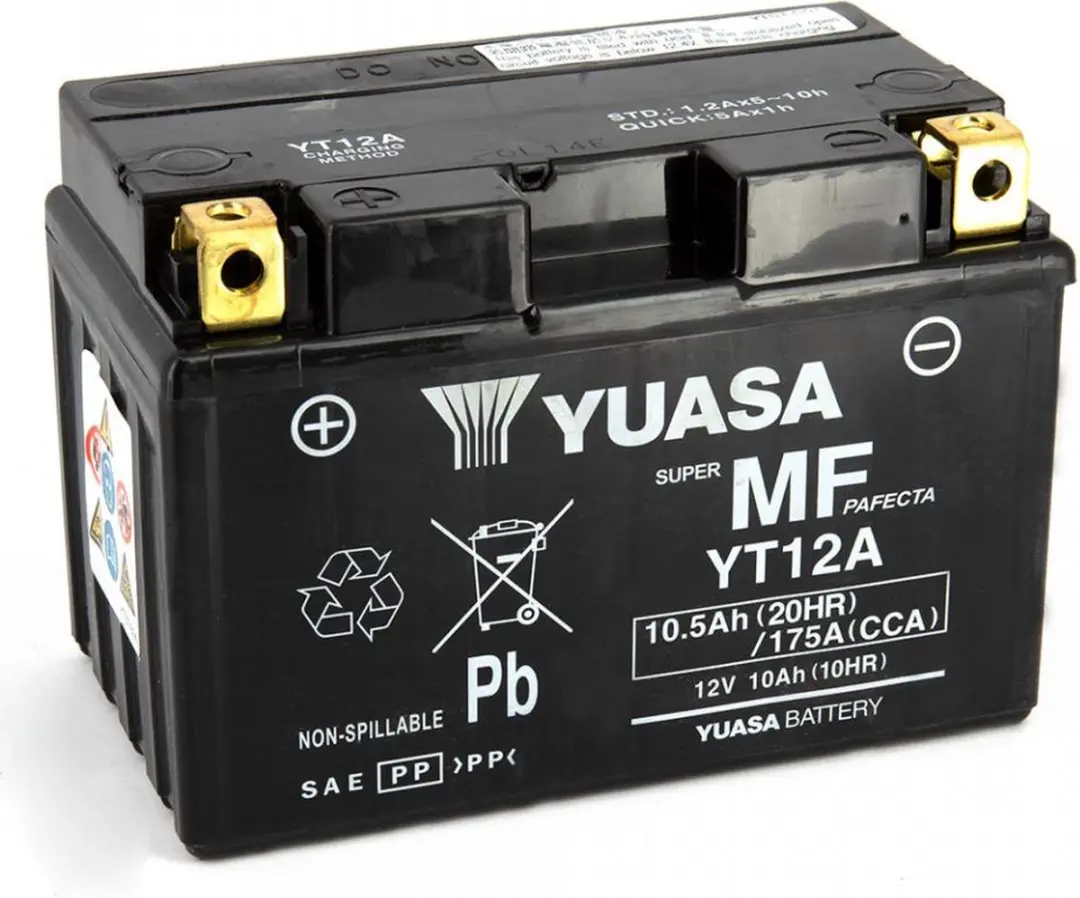 Yuasa YT12A-BS Motoraccu 12V 10.5Ah