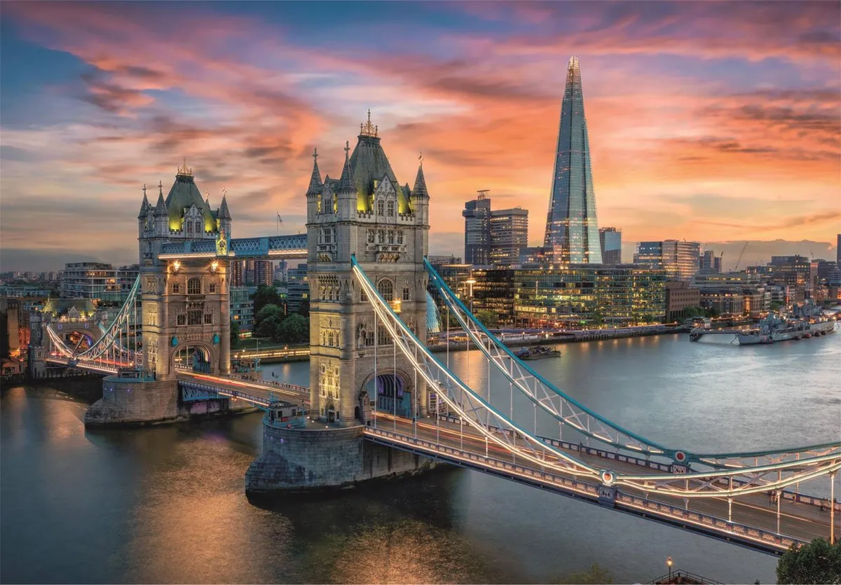 Clementoni London Twilight Puzzel 1500 Stuks