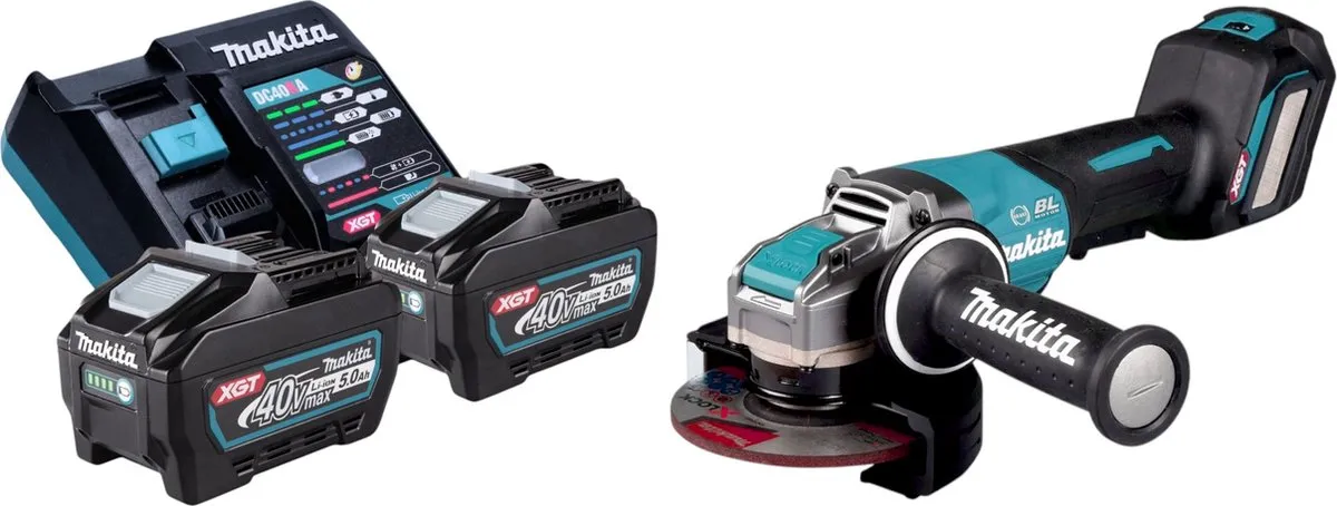 Makita GA 044 GT201 Accu Haakse Slijper 125mm
