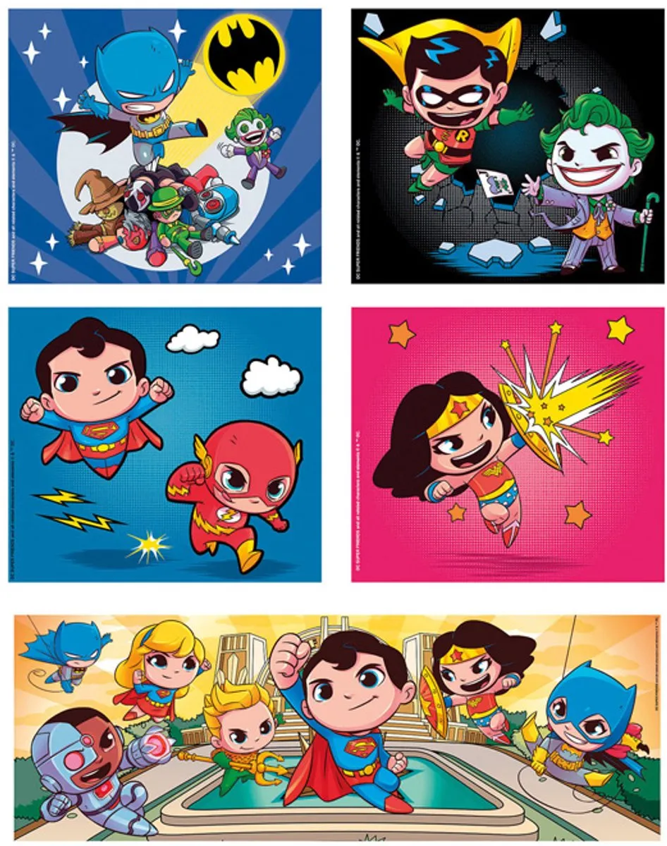 Clementoni DC Super Friends 10-in-1 Puzzel - Multicolor