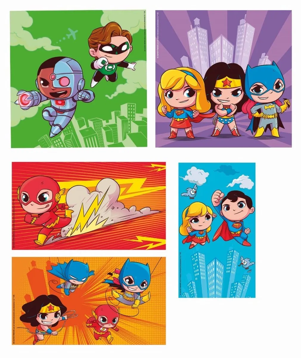 Clementoni DC Super Friends 10-in-1 Puzzel - Multicolor