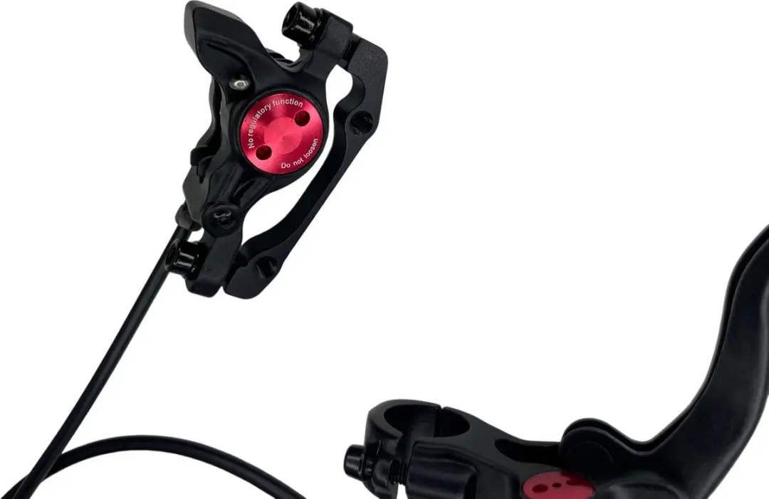 Zoom Hydraulische Remset Links Voor Ouxi V8/H9 Fatbikes - Zwart
