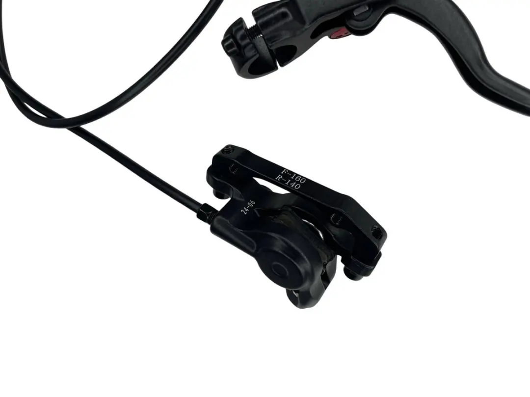 Zoom Hydraulische Remset Links Voor Ouxi V8/H9 Fatbikes - Zwart