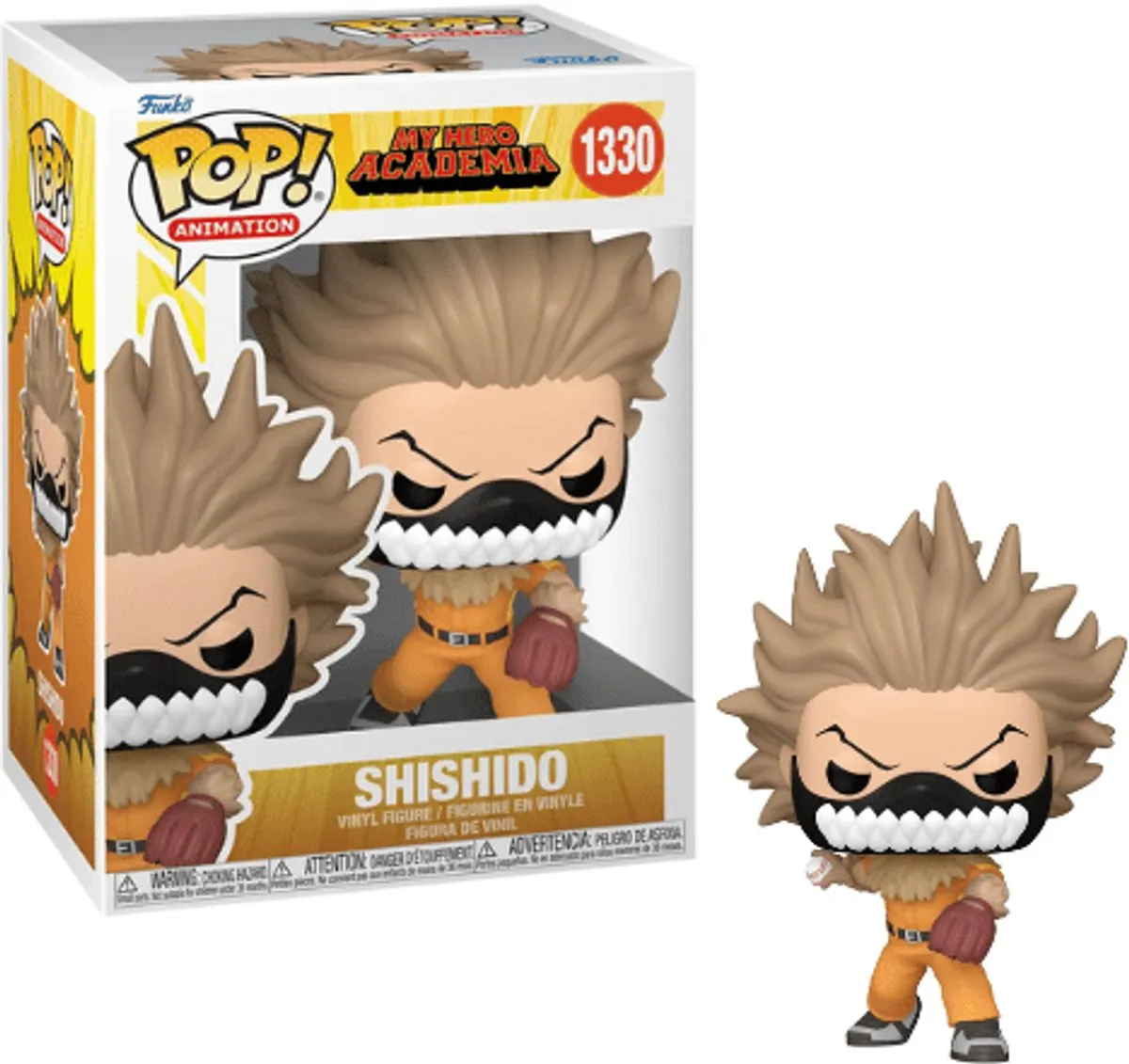 Funko My Hero Academia HLB POP! Captain Shishido Baseball 70611 - Multicolor - afbeelding 6 van 6