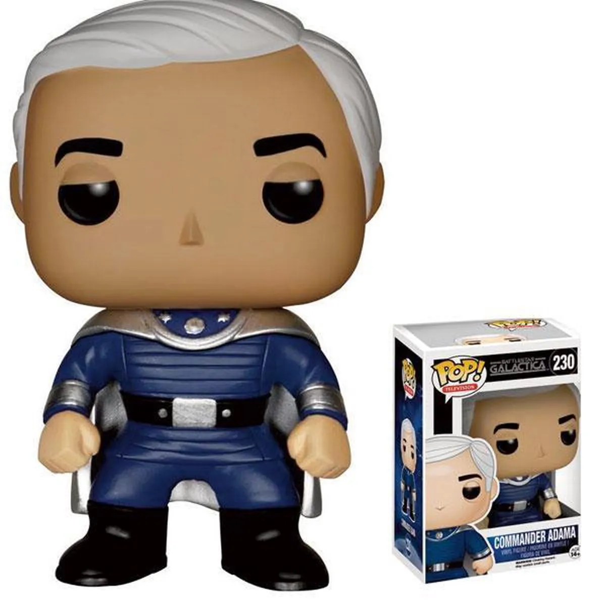 Funko Battlestar Galactica Pop! Vinyl Adama - Multi - afbeelding 3 van 5