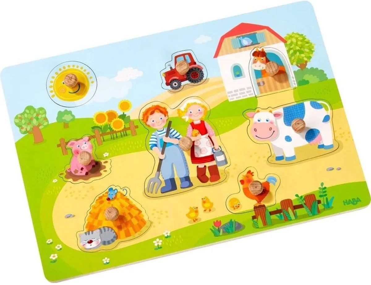 Haba Puzzel Op De Boerderij