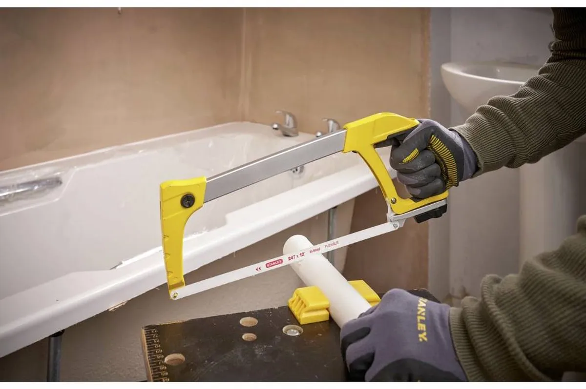 Stanley Metaalzaagbeugel Bi-Materiaal Turbocut 300mm 24T/inch