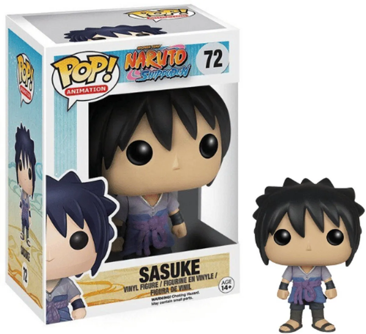 Funko Pop! Sasuke Naruto Shippuden Verzamelfiguur 6367 - Multicolor