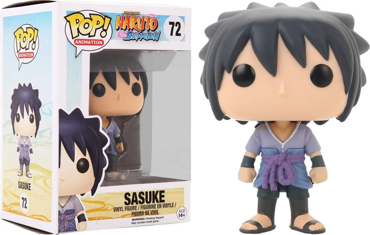 Funko Pop! Sasuke Naruto Shippuden Verzamelfiguur 6367 - Multicolor