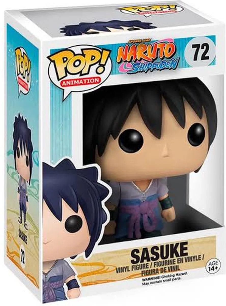 Funko Pop! Sasuke Naruto Shippuden Verzamelfiguur 6367 - Multicolor