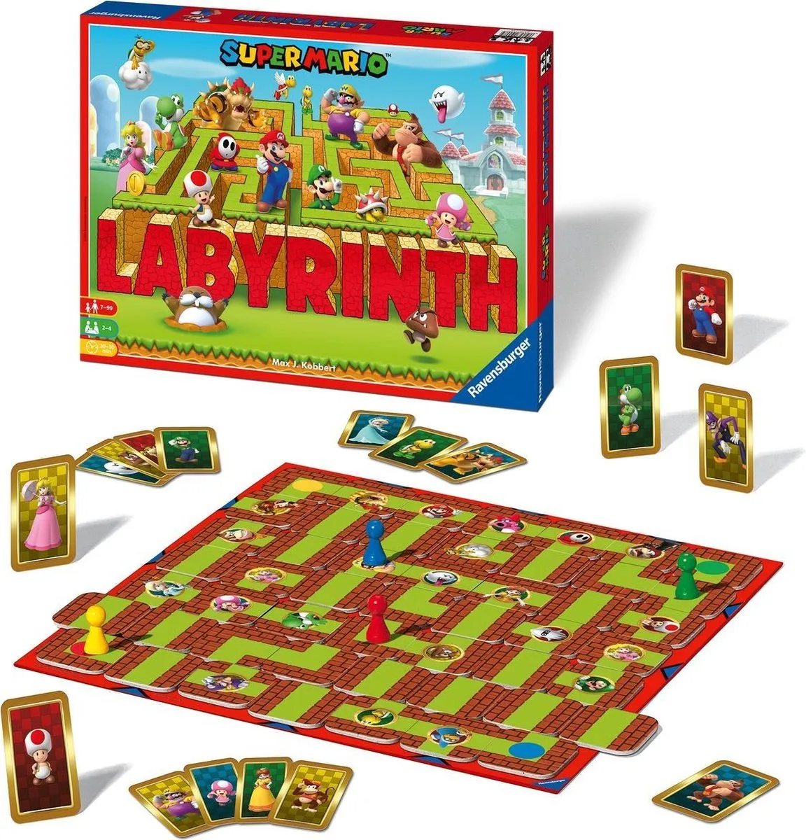 Ravensburger Super Mario Labyrinth - 2-4 Spelers